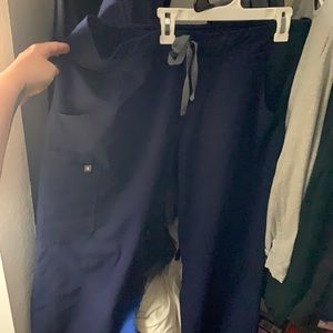 FIGS XL TALL kade cargo pants - navy